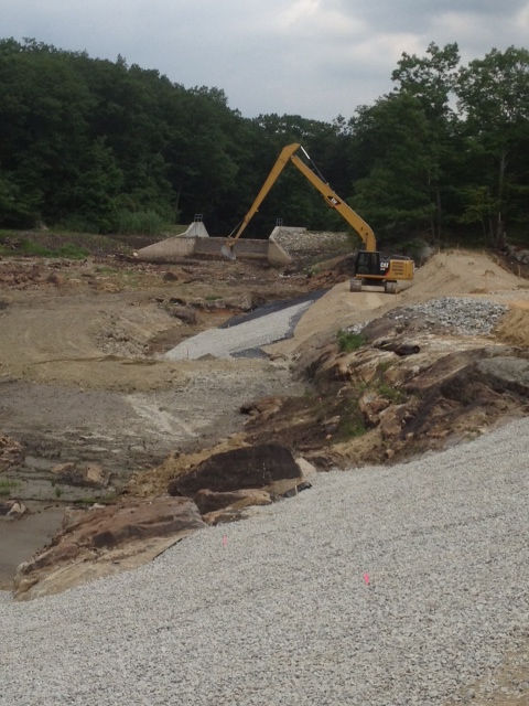 Dams and ponds.