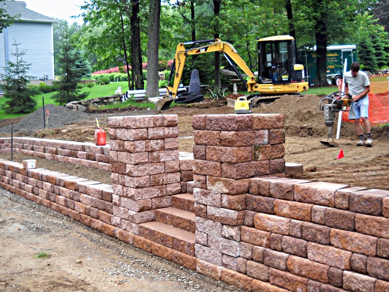 Retaining Walls and Patios